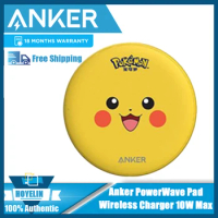 Anker PowerWave Pad Wireless Charger 10W Max 7.5W for iPhone 10W Fast-Charging for Samsung