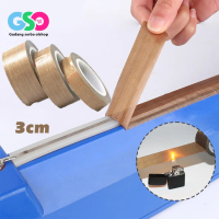 10m teflon tape kain tahan panas 3cm kain teflon mesin press Untuk Vakum Sealer Mesin Press