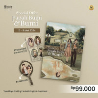 Novel Papah Bumi Dan Bumi by Hellnyla - Blackswan Book - Gratis Biaya Packing