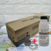 [Combo siêu tiết kiệm] Hộp mực máy in 6030, 6030w P1102, M1212NF có lỗ đổ mực và chai mực nạp chất l