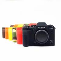 Nice Soft Silicone Rubber Mirrorless System Camera Protective Body Cover Case Skin Camera Bags for Fujifilm XT3 XT-3