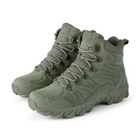 Sepatu Hiking Pria New Autumn Winter Men's Boots Outdoor Non-slip Male Hiking Boots Breathable Men W
