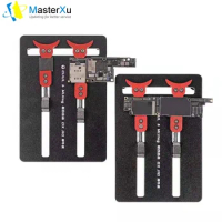 MasterXu 2UUL Mijing OX JIG Universal PCB Holder MaAnt T1 Magnetic PCBA BGA Chip CPU A8 A10 A13 Nand HDD Shaft for Soldering