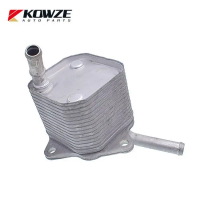 Aluminum Engine Oil Cooler for Toyota Hilux Revo 1GD 2GD GUN125 GUN126 GUN135 GUN136 2015 15071 0E01