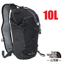 【The North Face】TRAIL LITE SLING 超輕量單肩斜背運動休閒背包10L.自行車背包_8C2M-KT0 黑/瀝灰
