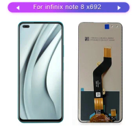 For Infinix note 8 x692 Touch Screen LCD Display Assembly Glass Panel Touch Sensor Digitizer replacement
