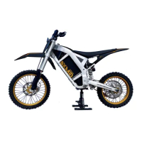 High-Power Electric Dirt Bike 72V 120km/h 100km Range 120kg Capacity Motorcycle