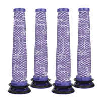 EAS-4 Piece Replacement Pre- Filter For Dyson-Vacuum Filter Compatible Dyson V6 V7 V8 Series Replaces Part