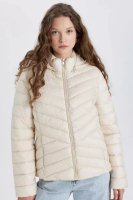 DeFacto 防風連帽羽絨外套 - 防水, 標準剪裁 B2030Ax24Sp