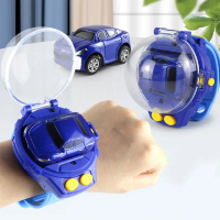 手錶遙控車 玩具手錶 手錶小汽車 遙控車(兒童送禮禮物 兒童玩具 迷你遙控車)