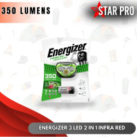 Head Lamp Energizer 350 - 100 - 60 Lumens Kepala Outdoor Headlight / Senter Kepala 5 Led Night Visio