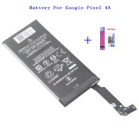 1x 3140mAh / 12.15 Wh G025J-B Pixel 4A Phone Replacement Battery For HTC Google Pixel 4A Batteries + Repair Tool Kits