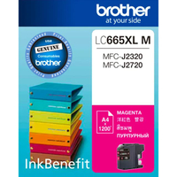 หมึกอิงค์เจ็ท Brother LC-665XL Magenta