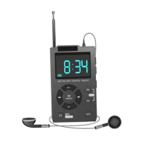 AM FM Radio Premium Multifunctional Durable AM/FM/MP3 Digital Radio Portable AM FM Radio for Home Office Indoor Senior Outdoor