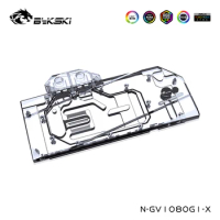 Bykski Water Block Use For Gigabyte GTX 1080/1070/1060 G1 Gaming ,Full Cover ,Copper Cooled ,GPU Cooler,N-GV1080G1-X