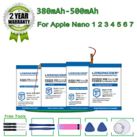 500mAh 616-0531 Battery For Apple ipod Nano 1 A1137 2 A1199 3 3G 3rd Gen Generation 3TH A1236 4 5 5th 6 6th 7 7th A1446