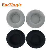 EarTlogis Velvet Replacement Ear Pads for Fostex T-40 T40 Headset Parts Earmuff Cover Cushion Cups pillow