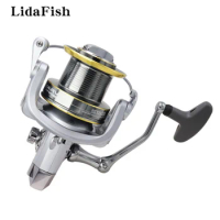 14+1BB Stainless Steel Spool Spinning Reel 8000 10000 12000 Series Gear Ratio 4.1:1 Saltwater Trout Bass Fishing Reel