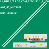 10PCS 435MM LED Strip 23lamps For AOT_40_NU7100F UE40NU7100 UN40NU7100 UE40NU7120 UE40NU7125 UE40NU7170U UE40NU7180 UE40NU7190