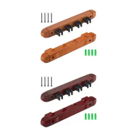 Pool Cue Rack Claw Billiard Rods Holder Billiard Cue Rack with 4 Cue Clips for Billiard Players Pool Stick Holder Snooker Table