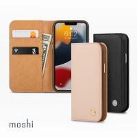 moshi iPhone 13 Pro 6.1吋 Overture 磁吸可拆式卡夾型皮套(iPhone 13 Pro)