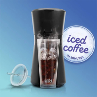 EGrape Portable Ice Brewing Coffee Pot Electric Drip Cold Coffee Machine Portafilter Dripping Coffee Maker 110V Home Appliances