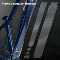 Bike Frame PVC pelindung pelindung telus MTB Road basikal perlindungan pelekat Bike Frame Down Tube 