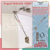 Engsel Gas Spring WINSTON 100N Hidrolik Hydraulic Pintu/Jok MERAH engsel winston seperti engsel hafe
