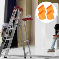 4pcs Household Ladder Feet Covers Plastic Ladder Feet Pads Antiskid Ladder Leg Covers