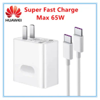 100% Original Huawei Super Fast Charge Multi-protocol Charger (Max 65W) For Huawei MateBook 13 14 X Pro Power Adapter Mate40 Pro
