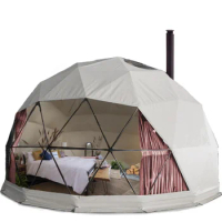 Outdoor Geodesic Camping Wind Wall Dome Tent Dome Garden Dome Tent