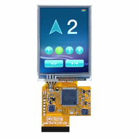 DMG32240F028_01W 2.8 Inch, 320*240, COF UART LCD Module, 2.15-3.75mm Thickness, IPS-TFT-LCD Intelligent Screen
