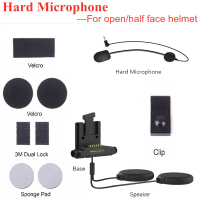 Mornystar M3 M6 accessories earphone speaker microphone clip motorcycle helmet Bluetooth intercom Moto