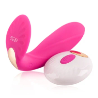 New Wireless Heating Remote Control Butterfly Dildo Vibrator,USB Charge Vibrating Panties Clitoris Stimulator Sex Toys for Women