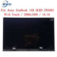 Original 14" OLED For ASUS Zenbook 14X UX5401EAJ UX5401E UX5401ZAS UM5401 UP5401Display panel touch screen full assembly