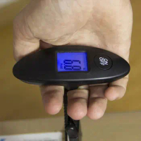 100g/40kg Digital Scale Luggage Scale LCD Display Portable Mini Electronic Pocket Travel Suitcase Handheld Hanging Weight Scale