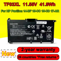 TF03XL Laptop Battery For HP Pavilion 15-CC 14-bf033TX 14-bf108TX 14-bf008TU HSTNN-UB7J TPN-Q188 TPN-Q189 TPN-Q190 41.9Wh