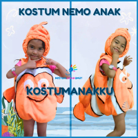 [KOSTUMANAKIMUT] KOSTUM NEMO ANAK-KOSTUM IKAN NEMO ANAK-KOSTUM FINDING NEMO ANAK+FREE GIFT