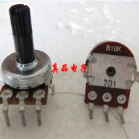 [VK] ALPHA imported Taiwan B103 subwoofer speaker B10K amplifier audio volume potentiometer handle length 16MM switch