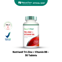 Nutriwell Tri Zinc + Vitamin B6 (30 Tablet)