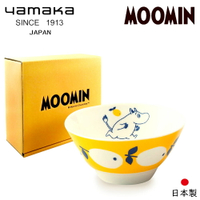 【日本山加yamaka】moomin嚕嚕米彩繪陶瓷碗禮盒1入 (MM031-312)