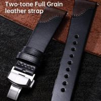 Maikes Quick Release Watch Strap, Original Design, Handmade, Accessories, Full Grain Leather Watch bands, For Breitling, IWC