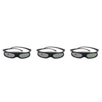 HFES 12 PCS Active Shutter 3D Glasses For DLP Link Compatible 96-144HZ With Optama /Acer/Benq /Viewsonic/XGIMI DLP