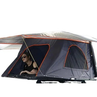aluminum hard shell roof top tent car 2 person aluminum Camping tent Car Camping Trailer roof top tent
