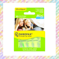 OHROPAX - 強效隔音防噪音睡眠耳塞SNR 35dB 窄耳道專用款 (5對裝) - 平行進口 (4003626067101)