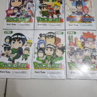 Paket Komik Rock Lee Full Power Ninja Chronicles vol 1-5 Gratis Sasuke