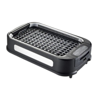 Electric Indoor Smokeless Grill Griddle Stove Iron Cast Pan Bakeware Baking Barbecue Machine 220V