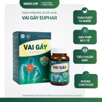 Euphar Viên Uống Vai Gáy Euphar Hộp 60 Viên - TPBVSK Thảo Dược Tự Nhiên Không Corticoid Tiêu Chuẩn G