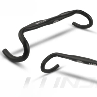 Bar Hendal Bengkok Basikal, DropBar, Ultralight, Bar Jatuh Pemegang, Sesuai untuk Basikal Jalan Perl