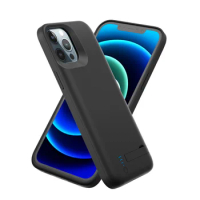 6000mAh Battery Charger Case for iPhone 12 13 14 15 11 pro max External Backup Power Cank Case for iPhone X XR XS Max 6 7 8 plus